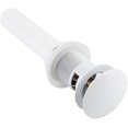 thumbnail image 2 of Tapón de desagüe con desbordamiento grifo emergente lavabo fregadero llenado drenaje níquel blanco YONGSHENG, 2 of 4