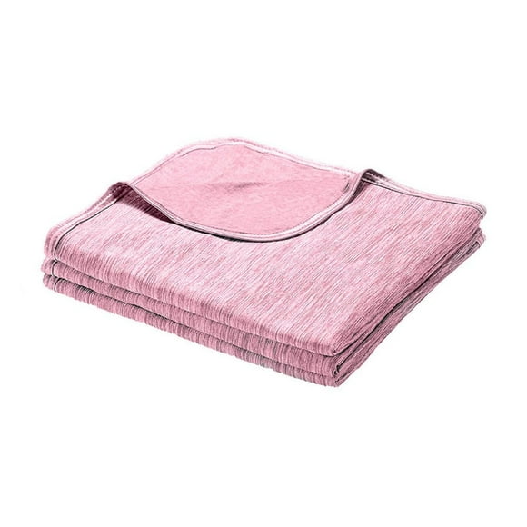 Couverture Rafraîchissante d'Été pour Adultes et Enfants - Jeté Régulateur de Température en Soie Glacée, 127x152cm Couverture de Lit Respirante