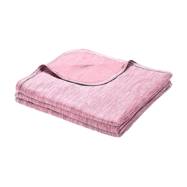 Fiudx Manta Refrescante de Verano de Seda Helada En Liquidación para Adultos y Niños: Manta Ligera y Transpirable de 3 Capas, Disipación Rápida Del Calor, Lavable a Máquina, Ideal para Cama, Sofá o V