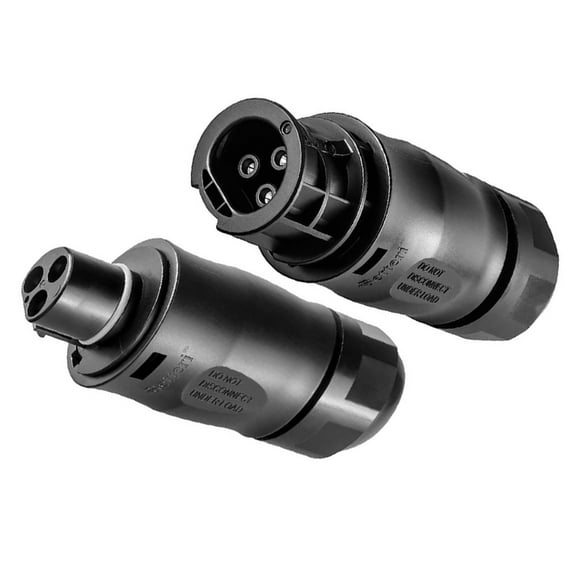 tredstone 2 Pcs Onduleurs Résistants aux Intempéries Contrôle de Puissance en Toute Condition Connecteur Solaire en Caoutchouc Portable 1 Ensemble
