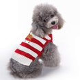 thumbnail image 4 of Suéter de Navidad para perro Yuyangstore traje de vacaciones tamaño Red_M, 4 of 6