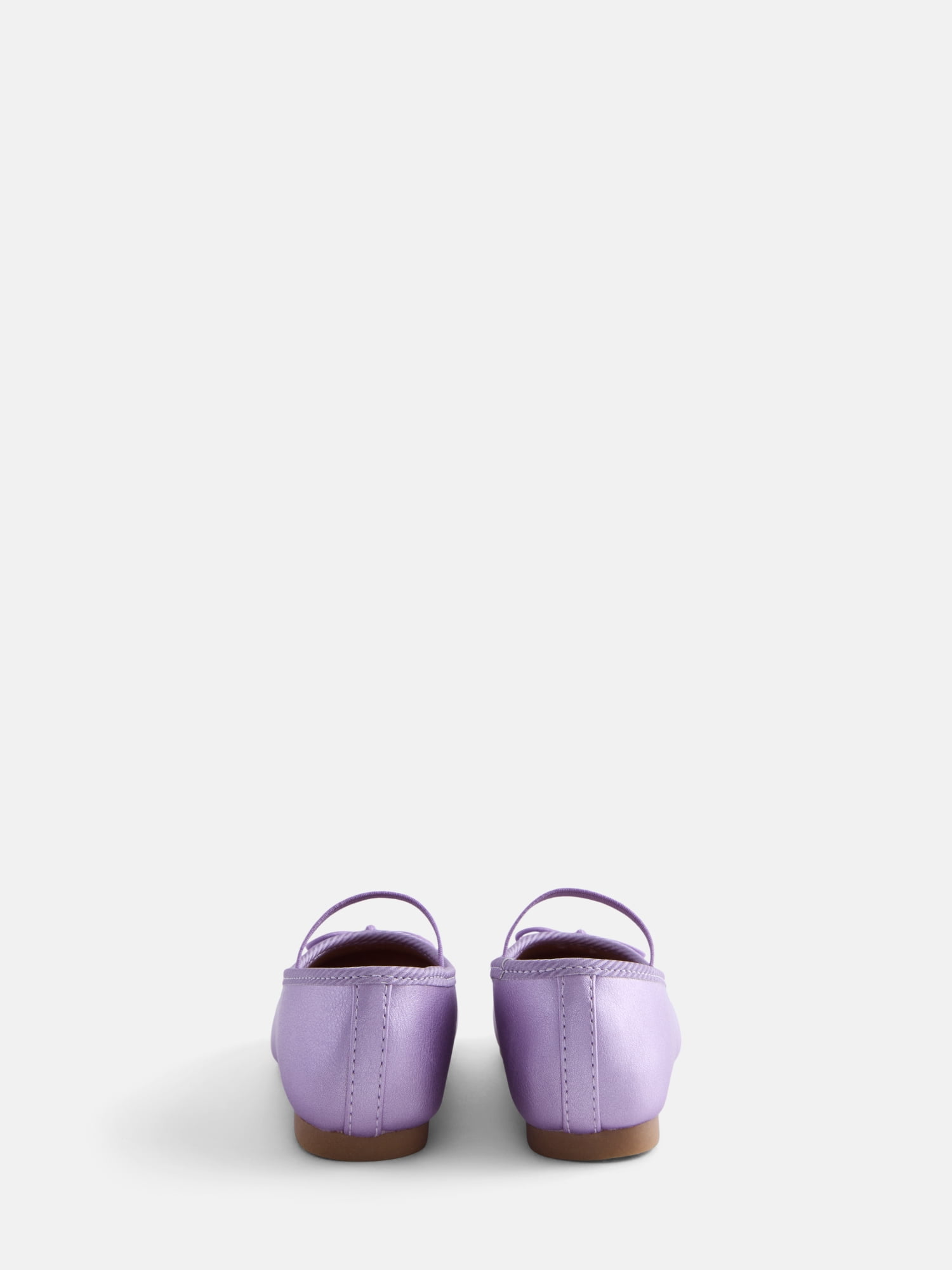 Wonder Nation Baby Girls Bow Ballet Dress Shoes