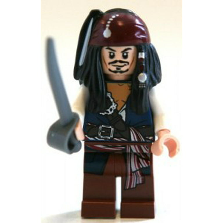 Teasing midlertidig sympatisk LEGO Pirates of the Caribbean - Captain Jack Sparrow Minifigure -  Walmart.com