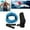 Blue, variant on Swimming Resistance Training Belt Set with Elastic Bands for Strength and Endurance Workouts