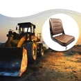 thumbnail image 6 of QSTDGVPW Universal Forklift Seat Tractor Seat Reliable PU Leather Professional Durability Connect Plate Type, 6 of 8