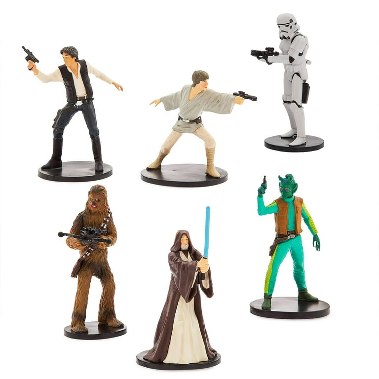 Star Wars A New Hope Cantina 6-Piece PVC Figure Play Set - Walmart.com