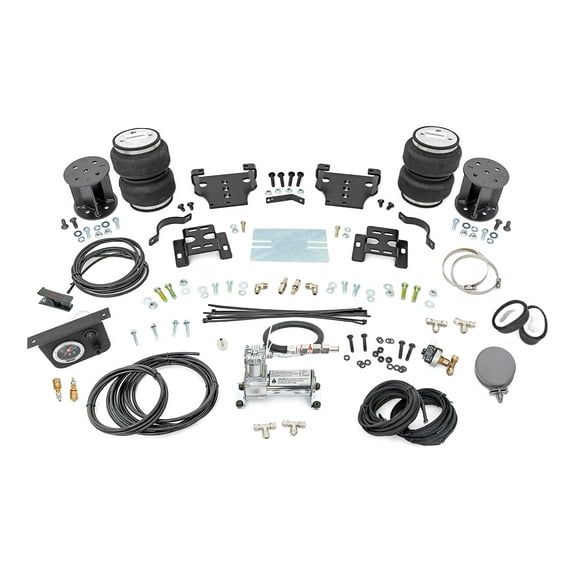 Rough Country Air Spring Kit w/Compressor for 01-10 Chevy/GMC 2500HD - 100064C Fits select: 2001-2010 CHEVROLET SILVERADO, 2001-2010 GMC SIERRA