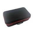 thumbnail image 3 of Estuche para taladro eléctrico, bolsa de transporte, carcasa rígida de EVA, ligero y multifuncional Cremallera roja, 3 of 9
