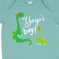 thumbnail image 4 of Inktastic Yaya Boy Grandson Dinosaur Boys Baby Bodysuit, 4 of 5