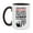 White/Black, variant on Trump Mug For Dad, Funny Coffee Cup, 11Oz Or 15Oz Gift From Daughter