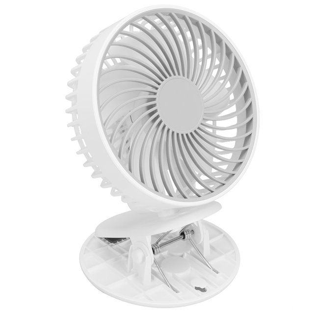 Ventilador, ventilador de escritorio portátil, 3 ventiladores con clip, ventilador de mesa, máxima confiabilidad