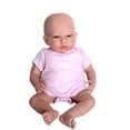 thumbnail image 4 of Baby Doll Clothes- Pink Romper Fits 15 Inch - 18 Inch Baby Dolls, 4 of 5