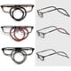 thumbnail image 4 of Gafas de lectura magnéticas, lectores de computadora, lentes reemplazables 3 negras, 4 of 4