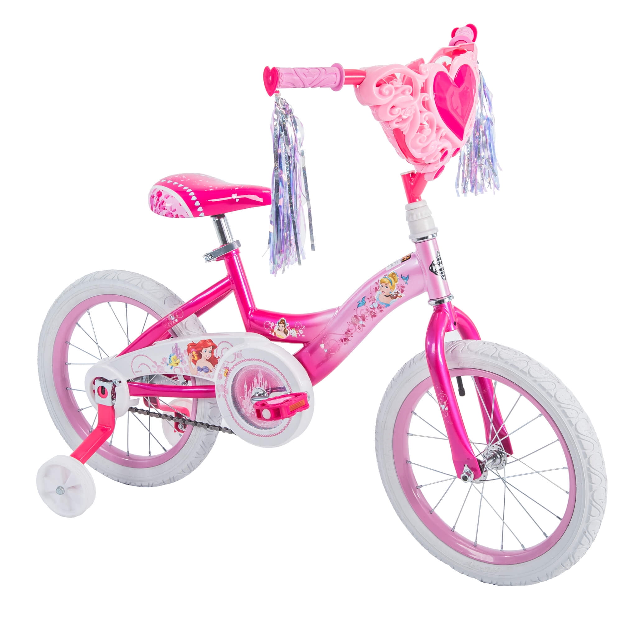 Disney Princess 16" Girls' Bike by Huffy, Pink Walmart