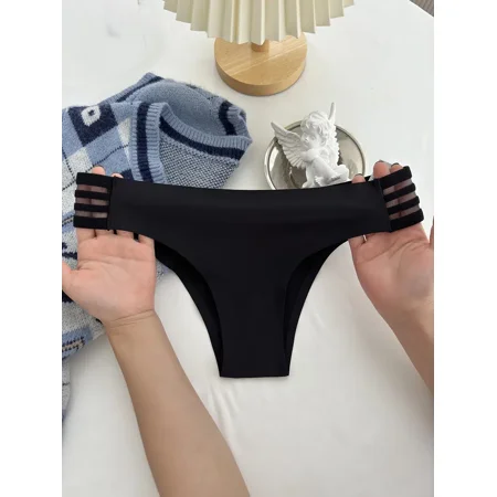 

Solid Low Waist Seamless Panties For Women