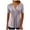 Pink, variant on TSADFHJI Chiffon Tops for Women Elegant Women Shirt Comfortable T Shirt V Neck Tunic Tops Buttons Blouse Short Sleeve Summer Tops Xxl Purple