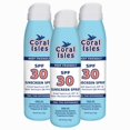 thumbnail image 1 of Spray de protección solar Coral Isles SPF 30, 177 ml, paquete de 3, 1 of 7