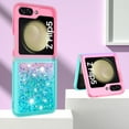 thumbnail image 5 of Funda para Samsung Galaxy Z Flip 5 Transparente con Brillos Carcasa Protectora Antigolpes con Glitter Brillante, 5 of 5