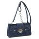 thumbnail image 1 of Bolsa de axila de moda para mujer de mezclilla con cadena de moda para regalo (azul oscuro) JShteea Para Estrenar, 1 of 8