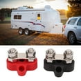 thumbnail image 1 of Power Distribution Studs - Functional for Battery Power and Ground Junction, Stainless Steel Studs with Flame Retardant ABS Plastic Base, Easy Mounting, Precision Workmanship, 1 of 7