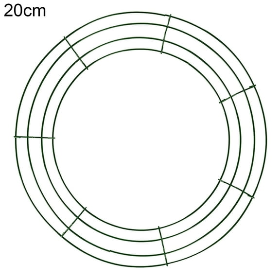Wreath Frame Durable Wall Hanging Metal Rust-proof Wire Wreath Form for Home Decor