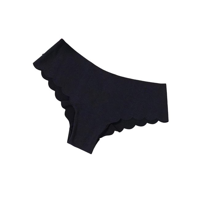 Guardurnaity Bragas con letras para mujer, ropa interior cómoda y agradable a la piel, calzoncillos sin rastro, ropa interior íntima de cintura Ropa interior Negro METRO