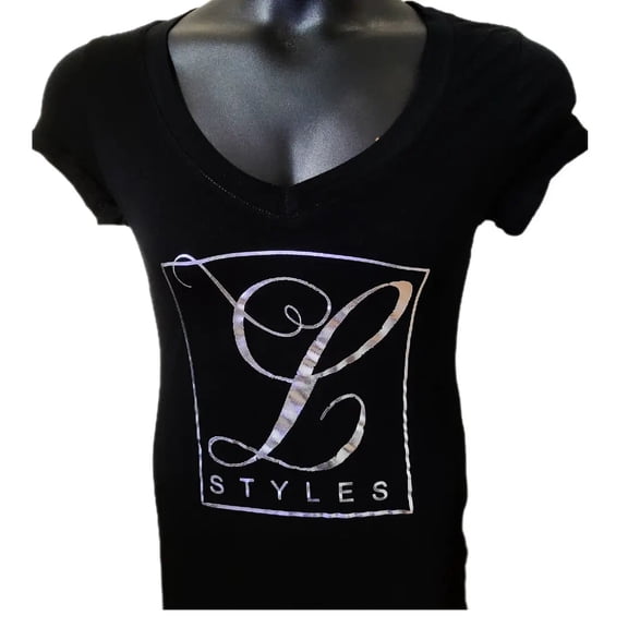 L.Styles' V Neck T Shirt
