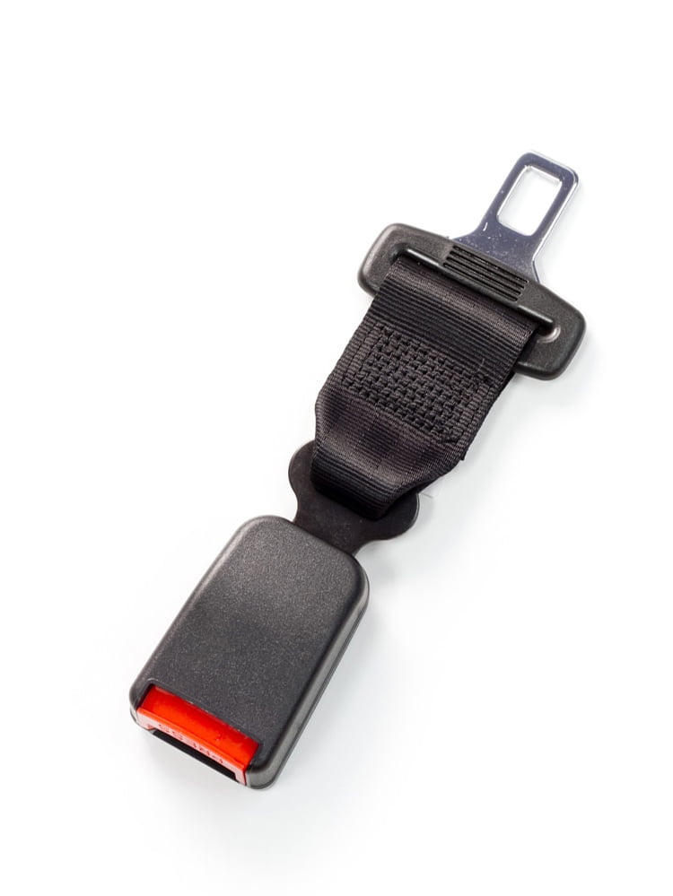 Type B: 24.5mm Wide Tongue E-Mark Safety Certified Rigid 7 Seat Belt Extension - Buckle Up to Drive Safely