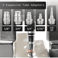 thumbnail image 3 of Kit Avellanador Expansor P/tubo De Cobre De Refrigeracion Estuche Azul, 3 of 5
