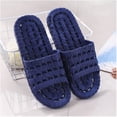thumbnail image 2 of TAGOLD Men's Slippers,Men's Casual And Versatile Pvc Bathroom Slippers Stylish For Indoor And Home Use Proof Non Shower Slippers, 2 of 5