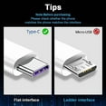 thumbnail image 4 of Car Carplay Cable USB A to USB C for Carplay USB C Cord Car Charger Cable Cord Replacement 3FT, 4 of 6