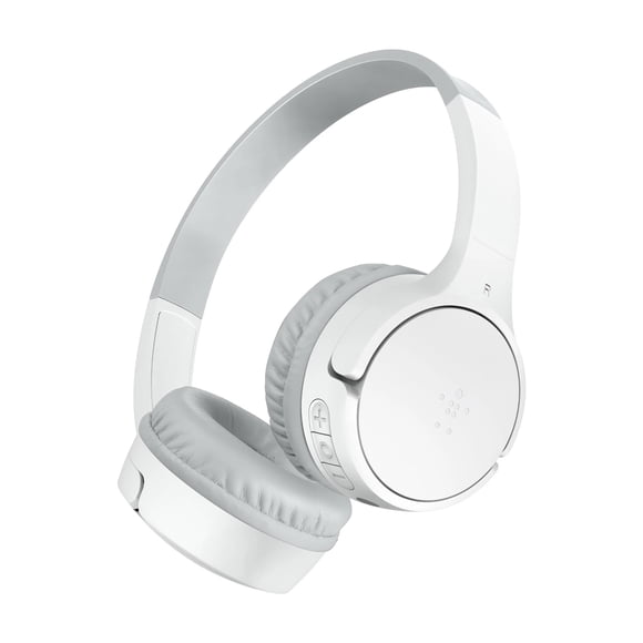 Audífonos Belkin Soundform Mini Wireless On-Ear Headphones Blanco