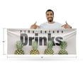 thumbnail image 2 of Pina Colada Drinks Banner Sign 36 Inch x 96 Inch | 13 oz Vinyl with Metal Grommets | Heavy-Duty Single-Sided Outdoor Durable Printed High-Quality Weatherproof | Made in the USA, 2 of 6