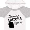 thumbnail image 4 of Inktastic Someone in Arizona Loves Me Boys or Girls Baby Bodysuit, 4 of 5