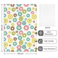 thumbnail image 2 of 2 Pcs Pioneer Flower Floral Print Pattern Kitchen Towels, Funny Microfiber Dish Towel Set, 18" X 26" Tea Towels, 2 of 6
