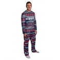 thumbnail image 1 of Men's New England Patriots NFL Wordmark Ugly Pajama Set, 1 of 2