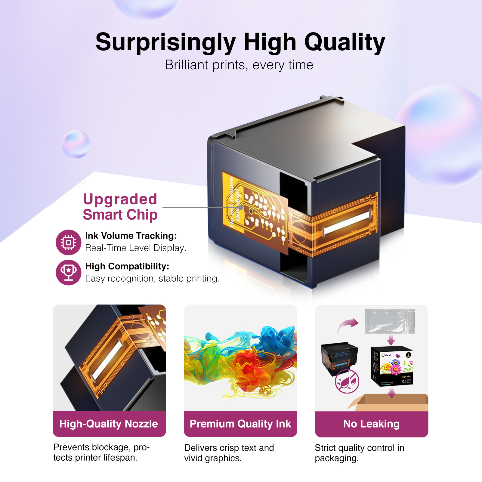 Cyloral HP 67XL High-Yield Ink Cartridge 2-Pack photo 5