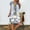 Gray Sundresses for Women, variant on Dyegold Sundresses for Women Casual Beach - Summer Dress for Women V Neck Short Sleeve Daisy Print Denim Tshirt Midi Sun Dress ​Plus Size ​Wedding Guest ​Dress
