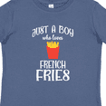 thumbnail image 4 of Inktastic Just a Boy Who Loves French Fries Boys Toddler T-Shirt, 4 of 5