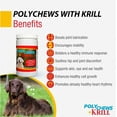 thumbnail image 3 of Polychews Plus Krill for Large Dogs by Bimeda - 120 Soft Chews, 3 of 7