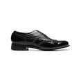 thumbnail image 7 of 00267, Stacy Adams Leather Shoes Dayton Alligator Print Wingtip Lace Up Black, 7 of 7