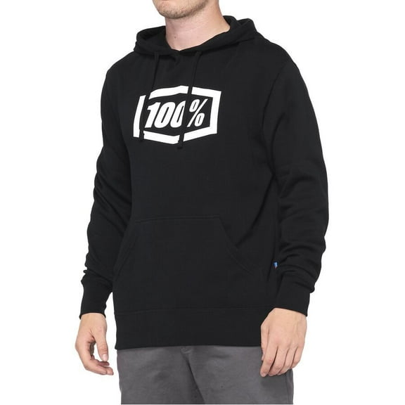 100% Hoodie Icon (black - xl)