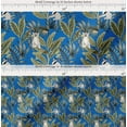 thumbnail image 2 of Soimoi Cotton Poplin Fabric Leaves & Lemur Animal Fabric Prints by Yard 56 Inch Wide, 2 of 7
