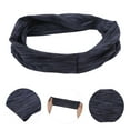 thumbnail image 3 of Unique Bargains 1 Pc Breathable Headband for Yoga Navy Blue Black, 3 of 6