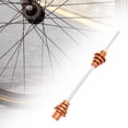 thumbnail image 1 of Adaptador de eje pasante Cola para soporte de alineación de bicicleta naranja, 1 of 8