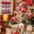 thumbnail image 6 of Valery Madelyn 24ct 2.36" Christmas Ball Ornaments, Red White Shatterproof Ornaments for Christmas Party Decor, 6 of 15
