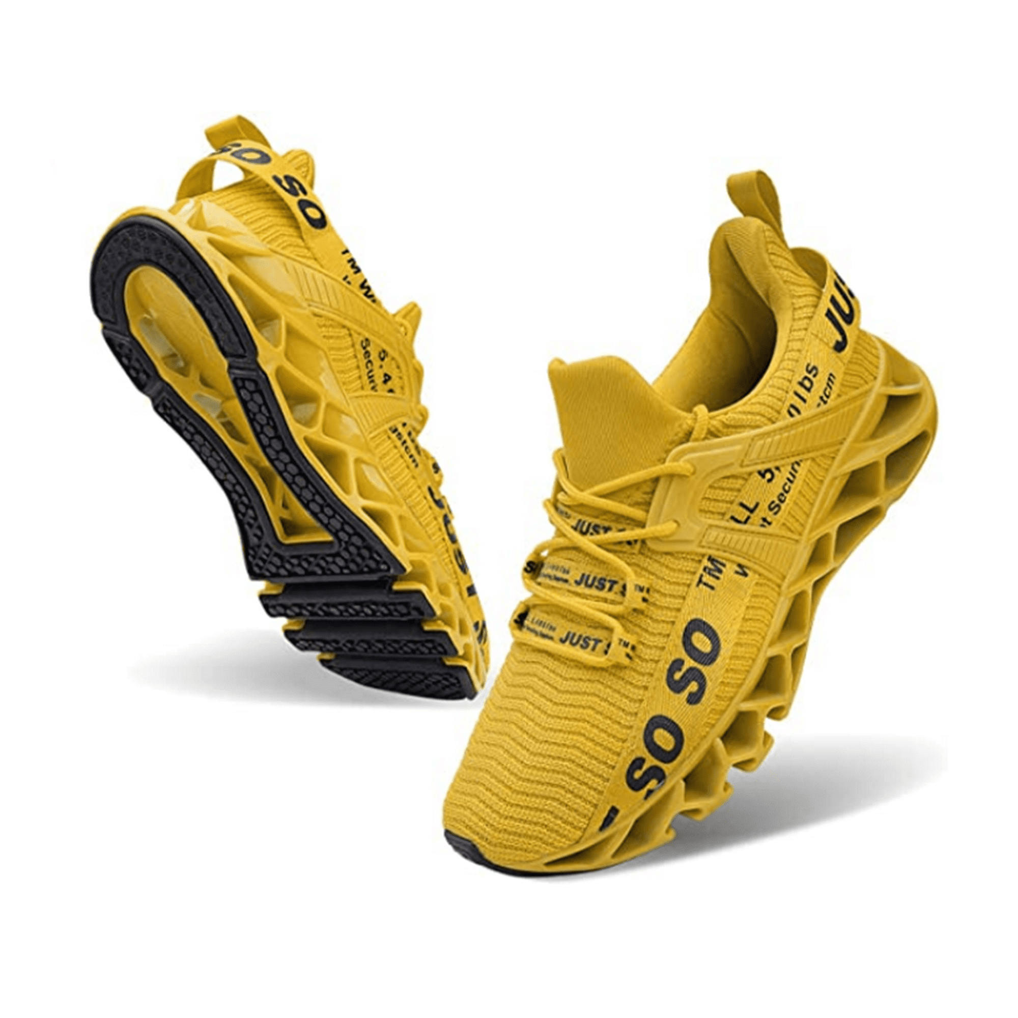 Breathable Running Shoes Blade Slip On Sneakers Mens Yellow (Size 46) |  Walmart Canada