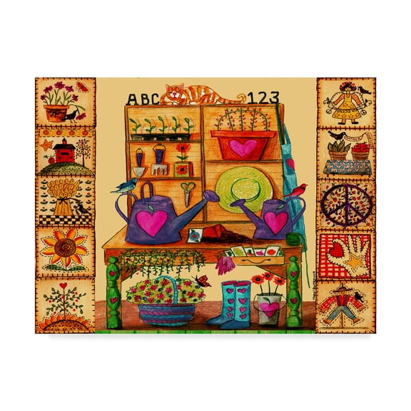 Trademark Fine Art 'He Thrives Before The Sun' Canvas Art by Cheryl Bartley