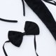 thumbnail image 3 of Conjunto de 3 piezas en 1, diadema negra con lentejuelas rojas, divertida diadema con orejas de gato, accesorio para disfraz, suministros para fiestas, diadema con lentejuelas de animales, lazo para, 3 of 4