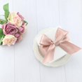 thumbnail image 3 of HAHDAXIA Dusty Rose Ribbon Double Face Satin Ribbon 2 Inch Thick Dusky Pink Ribbon for Wedding Bridal Bouquet Baby Shower Crafts- 25Yards, 3 of 7